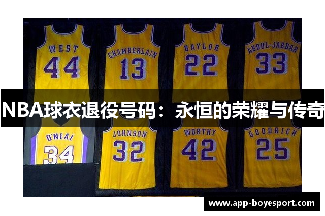 NBA球衣退役号码：永恒的荣耀与传奇